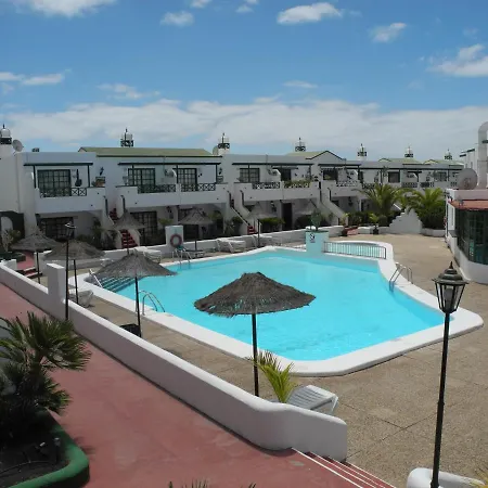 Apt. Rus Playa Pocillos. Pool And Terrace. * Tías