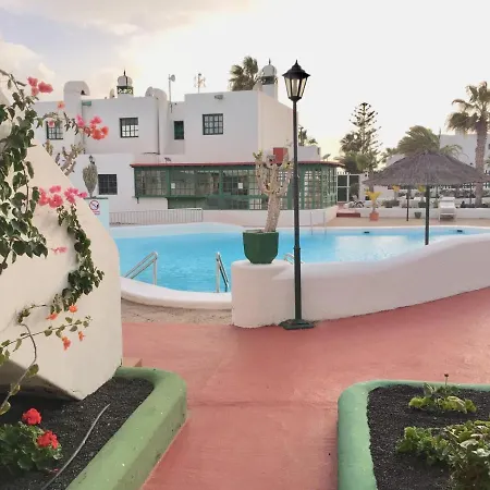 Apt. Rus Playa Pocillos. Pool And Terrace. * Tías