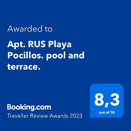 Daire Apt. Rus Playa Pocillos. Pool And Terrace. Tías